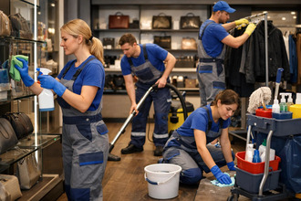 Уборка магазина